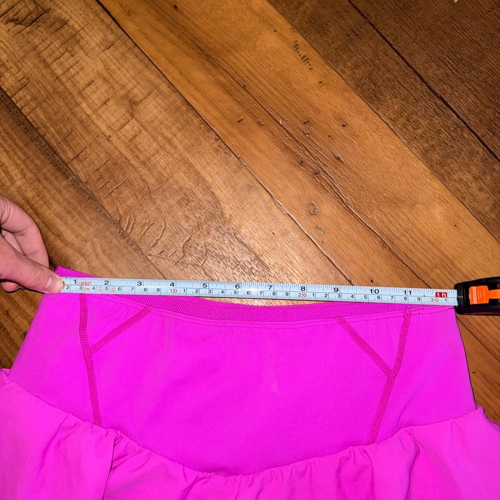 Free People Movement Schooling You Skort. Size XS. Color is Living Magenta - Picture 7 of 7